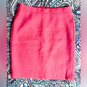 JCrew wool-blend skirt